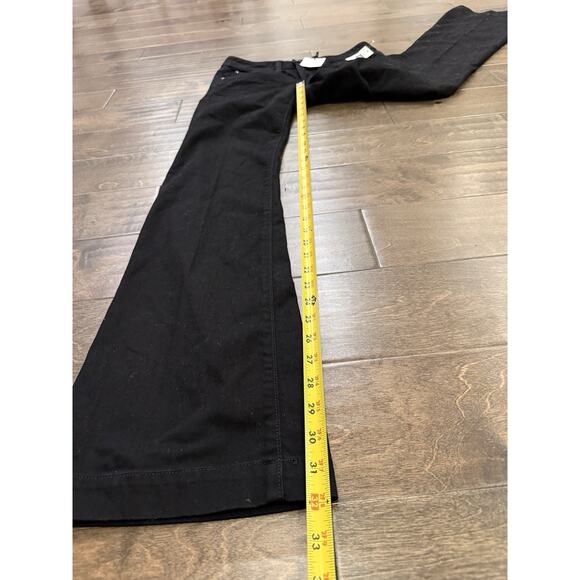 GAP 1969 Long and Lean Womens Black Flare Denim Jeans Size 26/2 NWT NEW - Picture 9 of 11